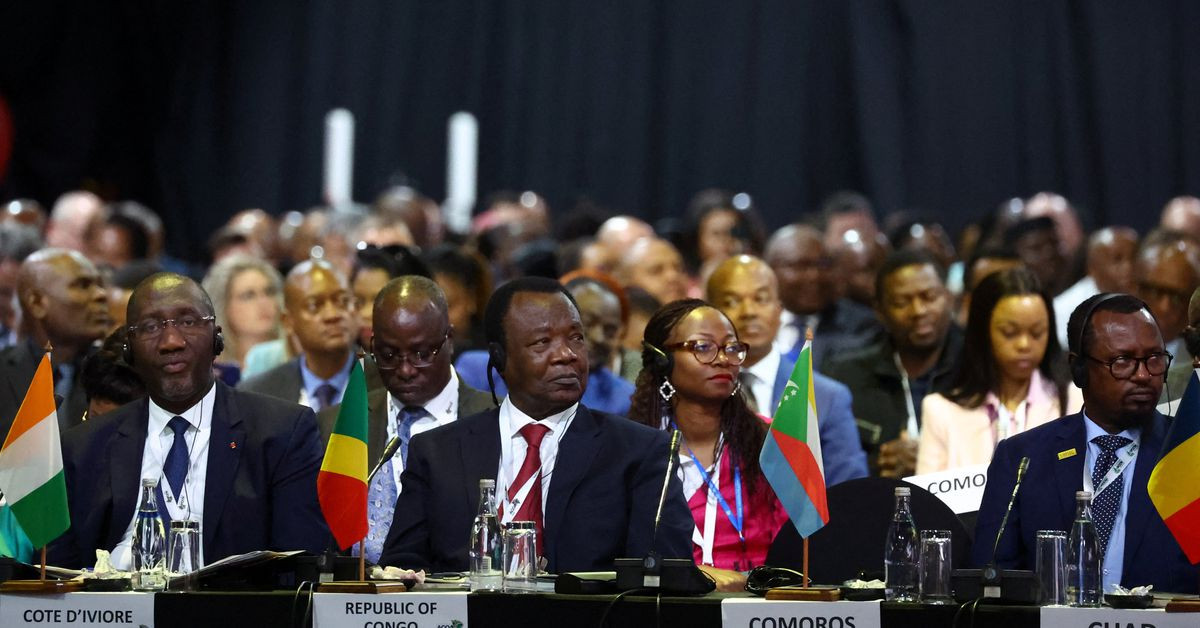 delegates attend the opening of the u s  sub saharan africa trade forum to discuss the future of the african growth and opportunity act agoa at the nasrec conference center in johannesburg south africa photo reuters