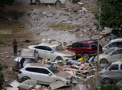 lingering rains from typhoon batter china for seventh day