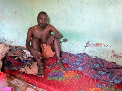 hundreds of thousands of people shackled for mental health issues globally