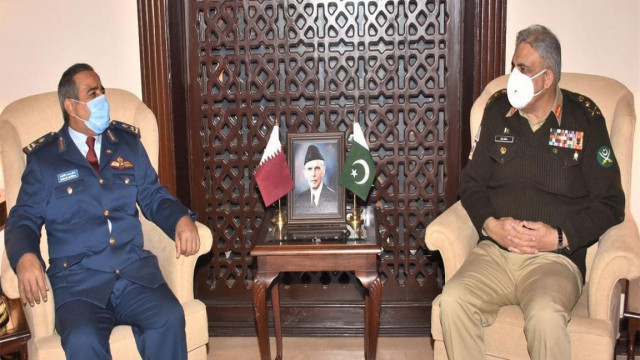 qatari air force commander calls on coas qatari air force commander calls on coas