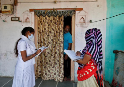 india reports 22 065 new coronavirus cases lowest daily rise since july 4
