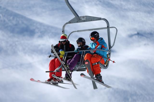 file photo iranian skiers sit at chairlift at the tochal ski resort in north of tehran iran december 12 2019 picture taken december 12 2019 nazanin tabatabaee wana west asia news agency via reuters