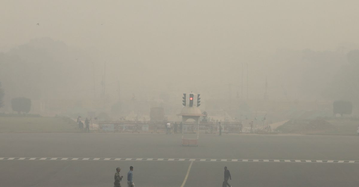 a view of rajpath is seena view of rajpath is seen on a smoggy day in new delhi india november 12 2021 reuters on a smoggy day in new delhi india november 12 2021 reuters