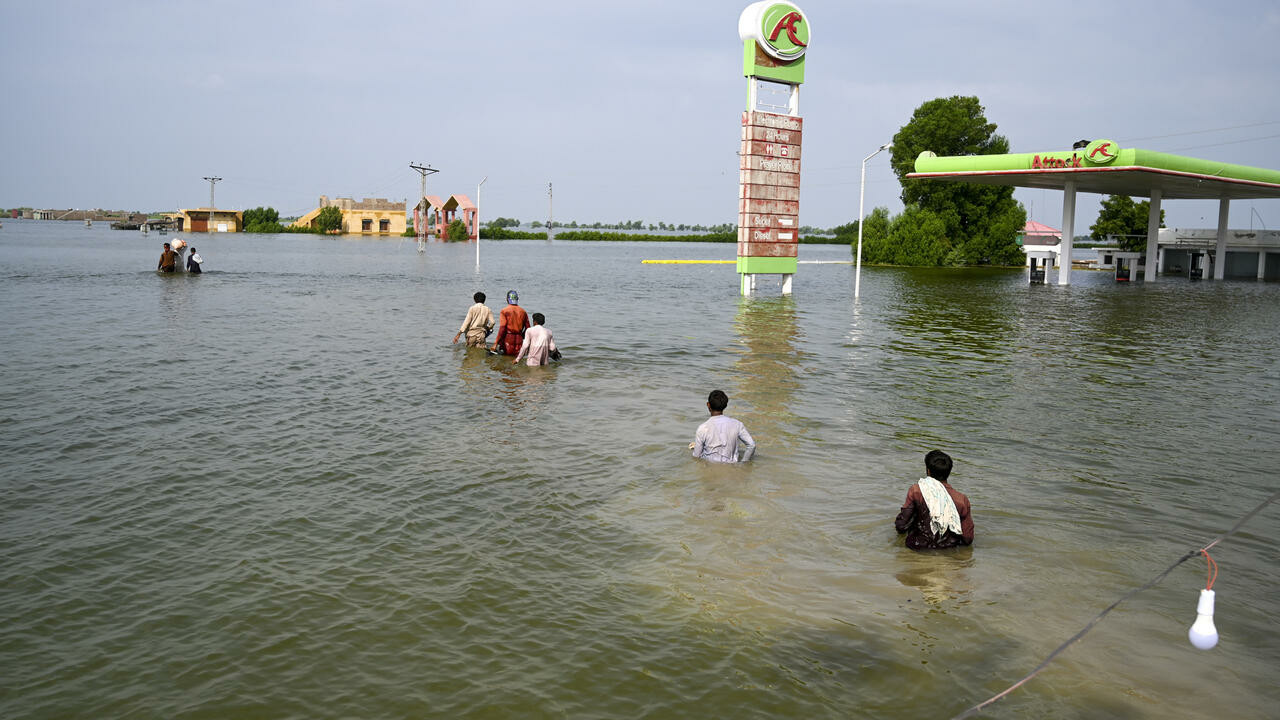 floods have affected nearly a third of pakistan afp