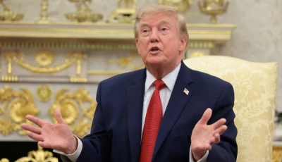 us president donald trump speaks as he hosts 16 year old lifeguard ryder williams who saved a child off the coast of santa cruz california last month nathaniel rai the child saved by williams and nathaniel s family members in the oval office at the white house in washington dc us august 17 2026 reuters