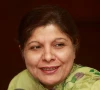 a file photo of former state bank of pakistan governor dr shamshad akhtar during a news conference in karachi on october 17 2008 photo reuters file
