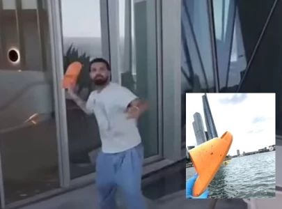 drake s orange slipper allegedly found after he threw it at drone from his penthouse balcony drake s orange slipper allegedly found after he threw it at drone from his penthouse balcony