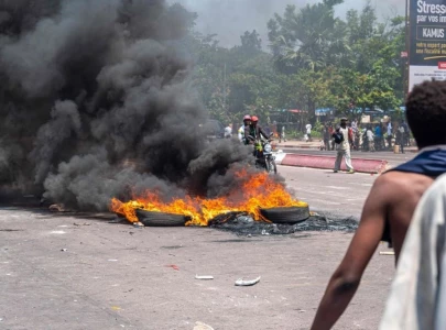 protesters in drc target french belgium uganda kenya us embassies