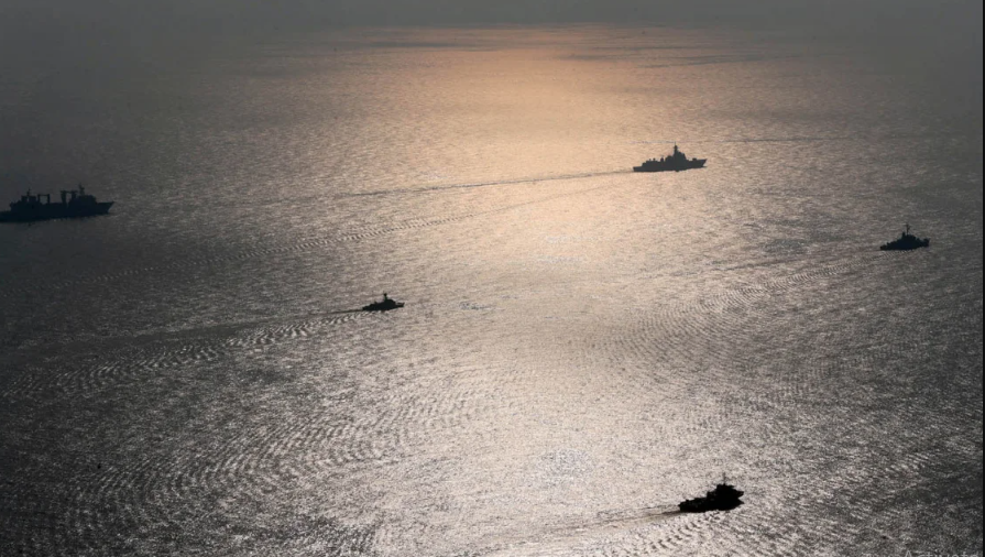 warships attend a joint naval exercise of the iranian chinese and russian navies in the northern indian ocean during their exercises in 2022 photo reuters