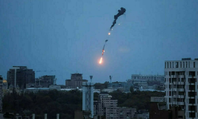 a drone in the russian skies photo reuters a drone in the russian skies photo reuters