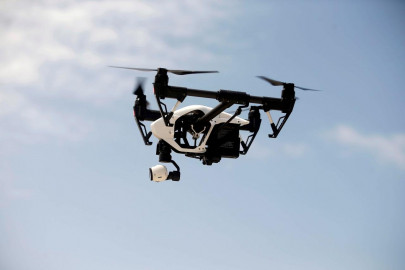 traffic police test drone monitoring traffic police test drone monitoring