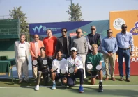 world junior tennis championship j 60 2025 winners at closing ceremony photo ptf world junior tennis championship j 60 2025 winners at closing ceremony photo ptf