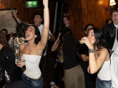 dua lipa celebrates five sold out stadium shows with guinness pint and star studded after party dua lipa celebrates five sold out stadium shows with guinness pint and star studded after party