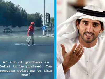 pakistani delivery boy wins heart of dubai crown prince over heroic act pakistani delivery boy wins heart of dubai crown prince over heroic act