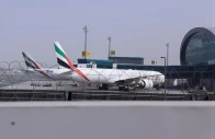 planes are parked at terminal 3 of the dubai international airport following the united states and israel strikes on iran in dubai united arab emirates march 2 2026 photo reuters