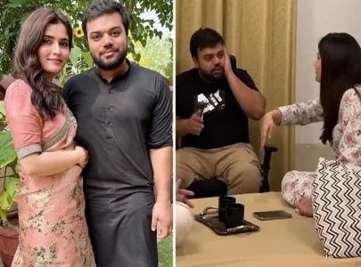 ducky bhai gets slapped by wife aroob jatoi in viral video ducky bhai gets slapped by wife aroob jatoi in viral video