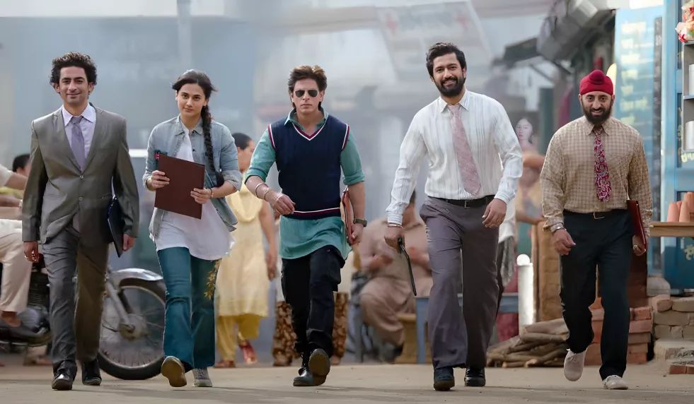 srk s birthday gift dunki drop 1 unveils first look reveals surprise vicky kaushal appearance