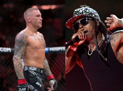 dustin poirier confirms lil wayne walkout at ufc 318 ahead of bmf title fight against max holloway dustin poirier confirms lil wayne walkout at ufc 318 ahead of bmf title fight against max holloway