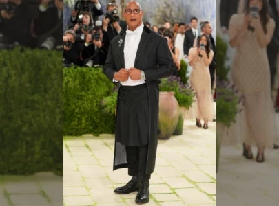 why did the rock wear a skirt to the met gala most masculine men wear skirts dwayne johnson explains