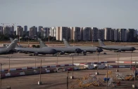 us air force tanker aircraft are lined up at ben gurion international airport in lod near tel aviv israel may 19 2026 reuters us air force tanker aircraft are lined up at ben gurion international airport in lod near tel aviv israel may 19 2026 reuters