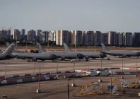 us air force tanker aircraft are lined up at ben gurion international airport in lod near tel aviv israel may 19 2026 reuters us air force tanker aircraft are lined up at ben gurion international airport in lod near tel aviv israel may 19 2026 reuters