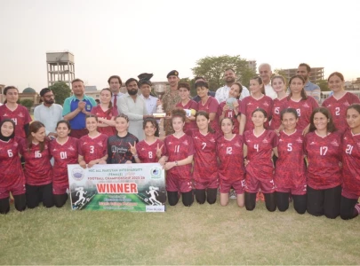 university of lahore wins all pakistan inter university women s football championship university of lahore wins all pakistan inter university women s football championship