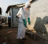 a health worker in full personal protective equipment ppe disinfects an area while preparing for the burial of suspected ebola victims at the kigonze displaced persons camp in bunia eastern democratic republic of congo on june 18 2026 one month after the outbreak was declared reuters a health worker in full personal protective equipment ppe disinfects an area while preparing for the burial of suspected ebola victims at the kigonze displaced persons camp in bunia eastern democratic republic of congo on june 18 2026 one month after the outbreak was declared reuters