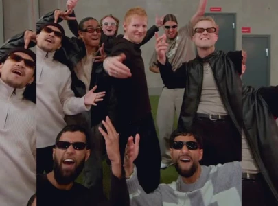 ed sheeran dances with the quick style in joyful collab ed sheeran dances with the quick style in joyful collab