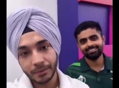 watch babar azam s playful punjabi mimicry goes viral