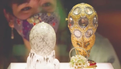 faberge s winter egg prepares for auction faberge s winter egg prepares for auction