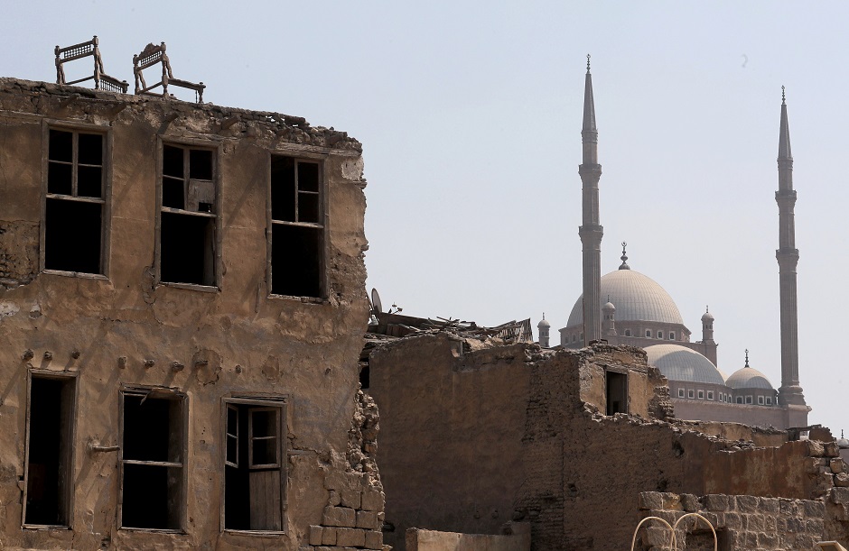  The Saladin Citadel as seen from the top of a building in the historic Darb al-Labbana neighbourhood in Cairo, Egypt September 3, 2019. Picture taken September 3, 2019. PHOTO: REUTERS