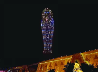 egypt s pyramids get a modern neighbour