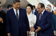 china s president xi jinping listens to his egyptian counterpart abdel fattah al sisi as xi s wife peng liyuan watches upon their arrival at the cairo international airport egypt september 1 2026 photo reuters