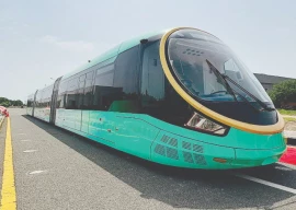 city s first electric train rolls out city s first electric train rolls out