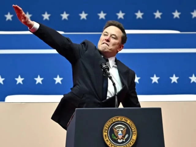 elon musk accused of nazi salute gesture during trump inaugural speech
