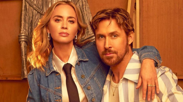 emily blunt and ryan gosling sparkle with chemistry for fall guy emily blunt and ryan gosling sparkle with chemistry for fall guy