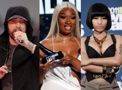eminem name drops megan thee stallion and nicki minaj in new track antichrist from latest album