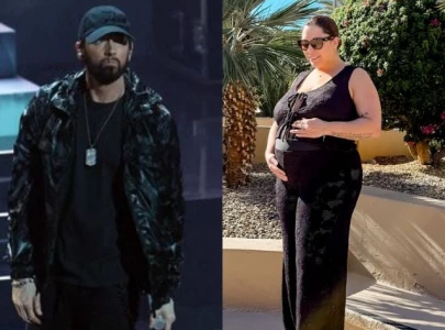 eminem becomes grandfather again as eldest daughter alaina scott welcomes baby girl