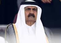 sheikh hamad bin khalifa al thani during the opening ceremony of the gulf cup khalifa international stadium doha qatar november 26 2019 photo reuters