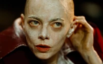 emma stone s film premiere draws strong reception at venice film festival