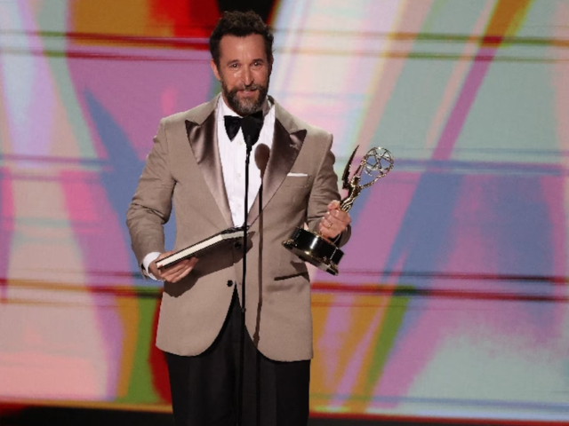 Noah Wyle accepts the award for Outstanding Lead Actor in a Drama Series for 