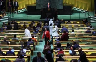 delegates walk out of the general assembly hall as israel s prime minister benjamin netanyahu arrives to address the 81st united nations general assembly unga at un headquarters in new york city us september 24 2026 reuters