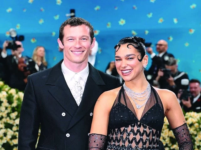 callum and dua attend the 2025 met gala photo file callum and dua attend the 2025 met gala photo file