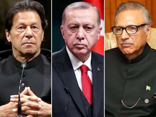 pm imran khan president erdogan and president arif alvi file photos pm imran khan president erdogan and president arif alvi file photos
