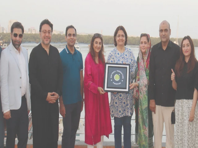 patron ronak lakhani unveils the new logo of softball federation of pakistan president sfp asif azeem senior vp dr farhan essa chairperson yasmeen haider vice president tehmina asif and qasim ali shah are also seen on the occasion photo sfp patron ronak lakhani unveils the new logo of softball federation of pakistan president sfp asif azeem senior vp dr farhan essa chairperson yasmeen haider vice president tehmina asif and qasim ali shah are also seen on the occasion photo sfp