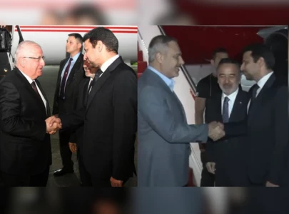 turkish delegation reaches pakistan for official visit