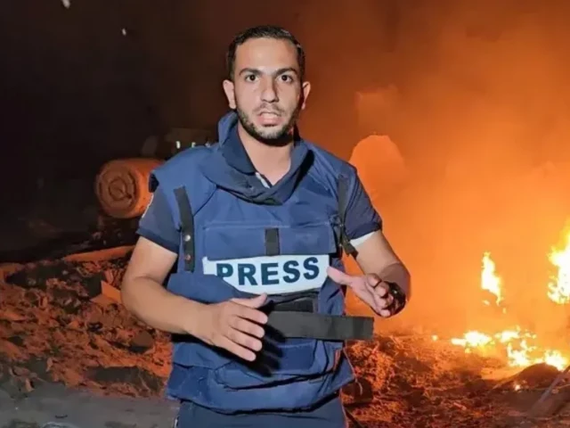 anas al sharif had reported extensively from northern gaza al jazeera said
