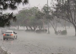 thunderstorms strong winds forecast for upper and central pakistan