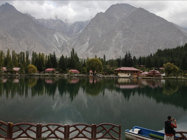 photo anadolu agency lower kachura lake in pakistan s skardu photo anadolu agency lower kachura lake in pakistan s skardu