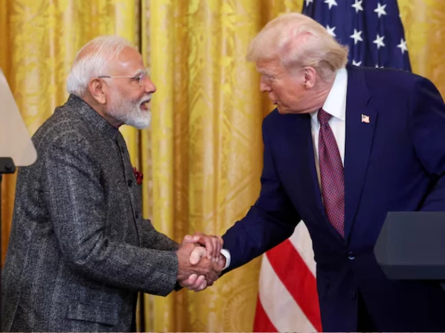 u s president donald trump and indian prime minister narendra modi shake hands as they attend a joint press conference at the white house in washington d c u s february 13 2025 reuters kevin lamarque file photo u s president donald trump and indian prime minister narendra modi shake hands as they attend a joint press conference at the white house in washington d c u s february 13 2025 reuters kevin lamarque file photo